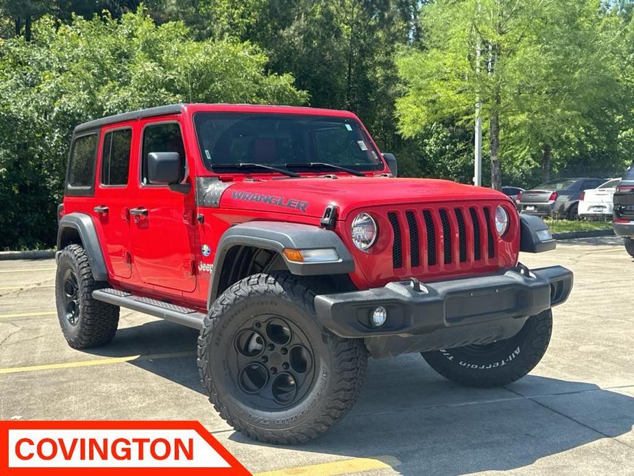 used 2020 Jeep Wrangler Unlimited car, priced at $38,195