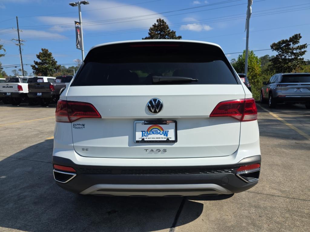 used 2024 Volkswagen Taos car, priced at $18,995