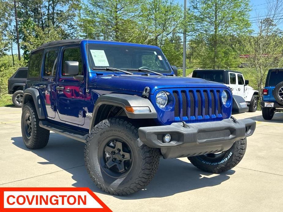 used 2020 Jeep Wrangler Unlimited car, priced at $38,995