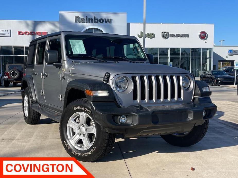 used 2020 Jeep Wrangler Unlimited car, priced at $31,295