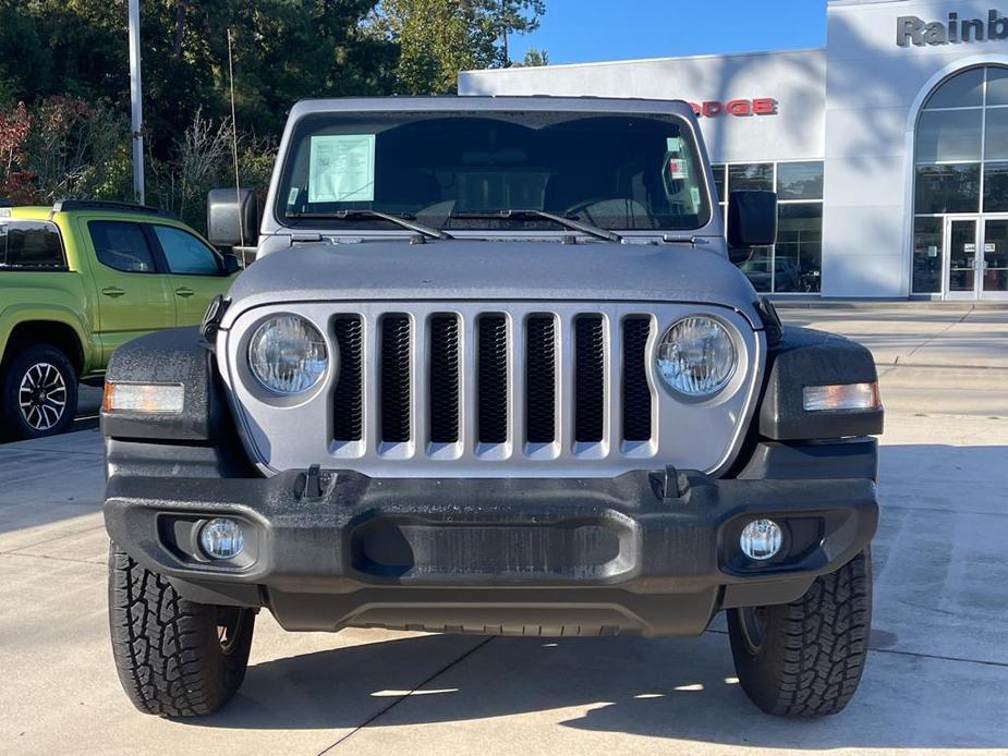 used 2020 Jeep Wrangler Unlimited car, priced at $32,889