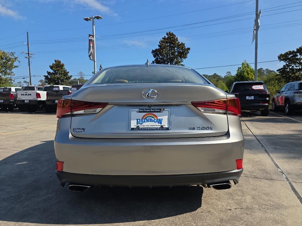 used 2017 Lexus IS 200t car, priced at $20,995