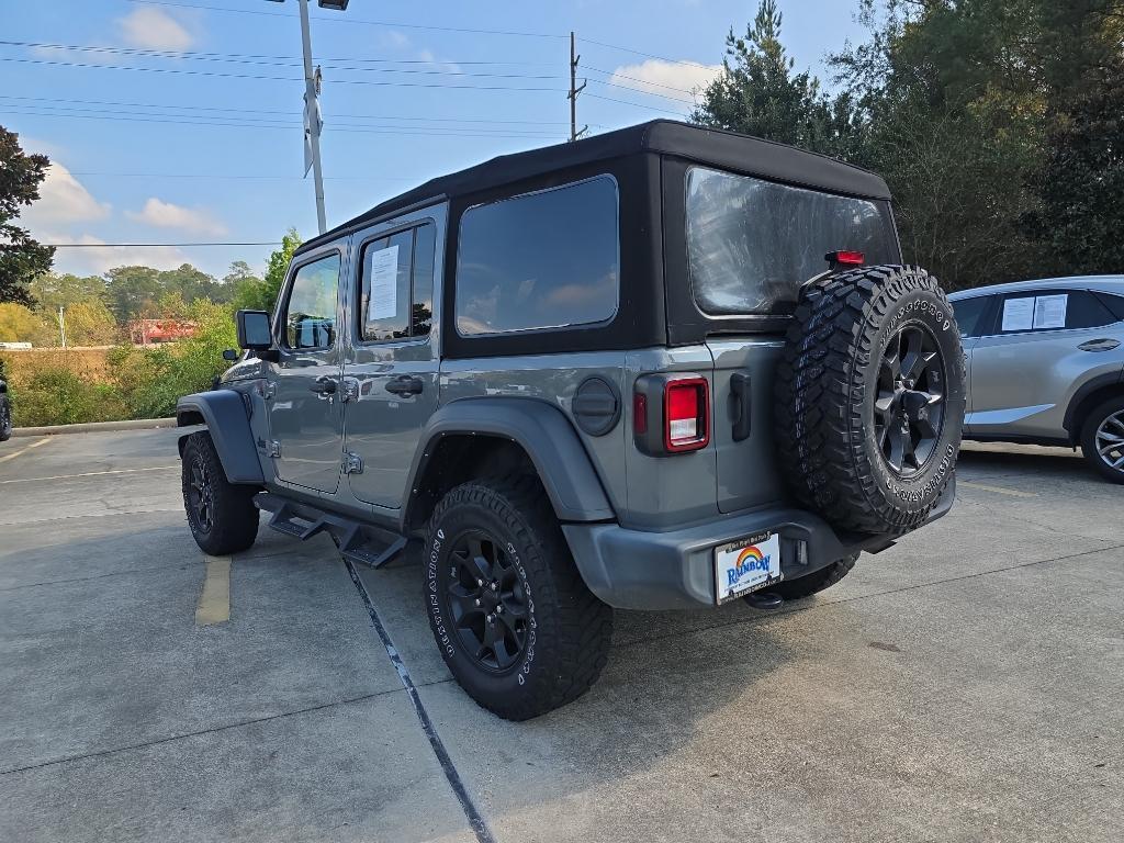 used 2021 Jeep Wrangler Unlimited car, priced at $28,995