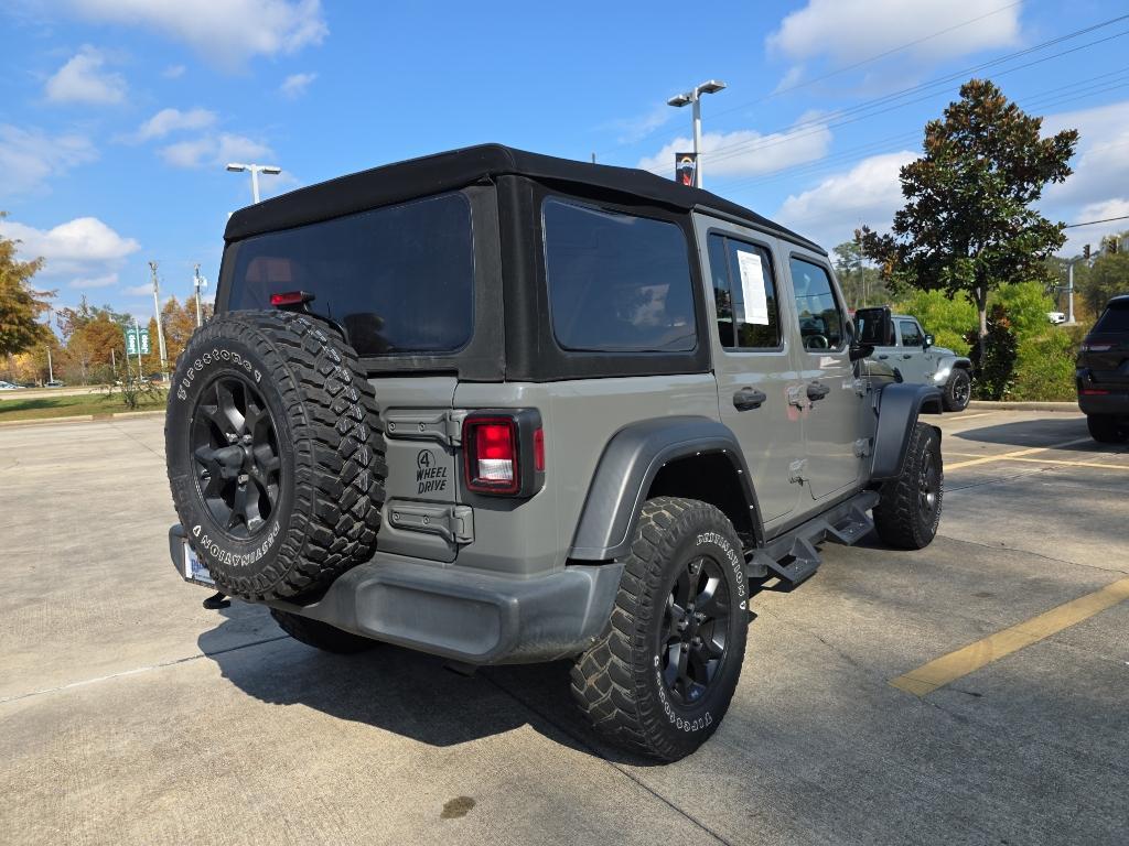 used 2021 Jeep Wrangler Unlimited car, priced at $28,995