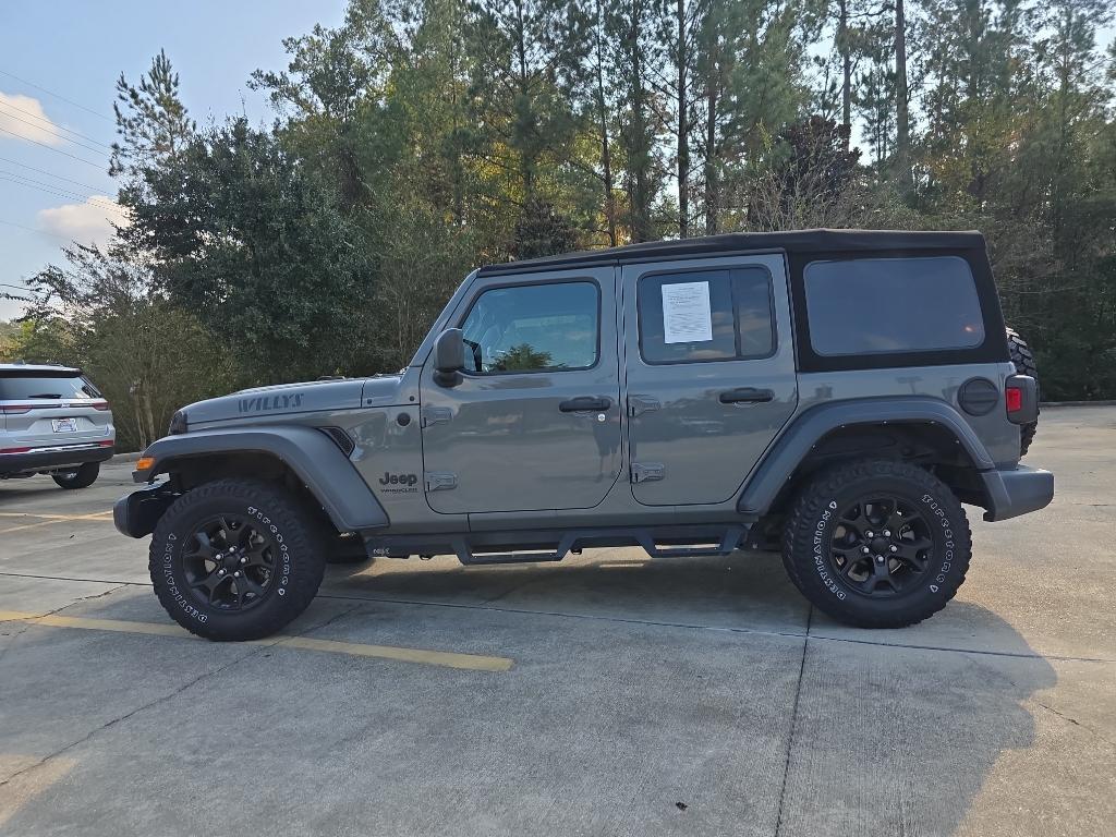 used 2021 Jeep Wrangler Unlimited car, priced at $28,995