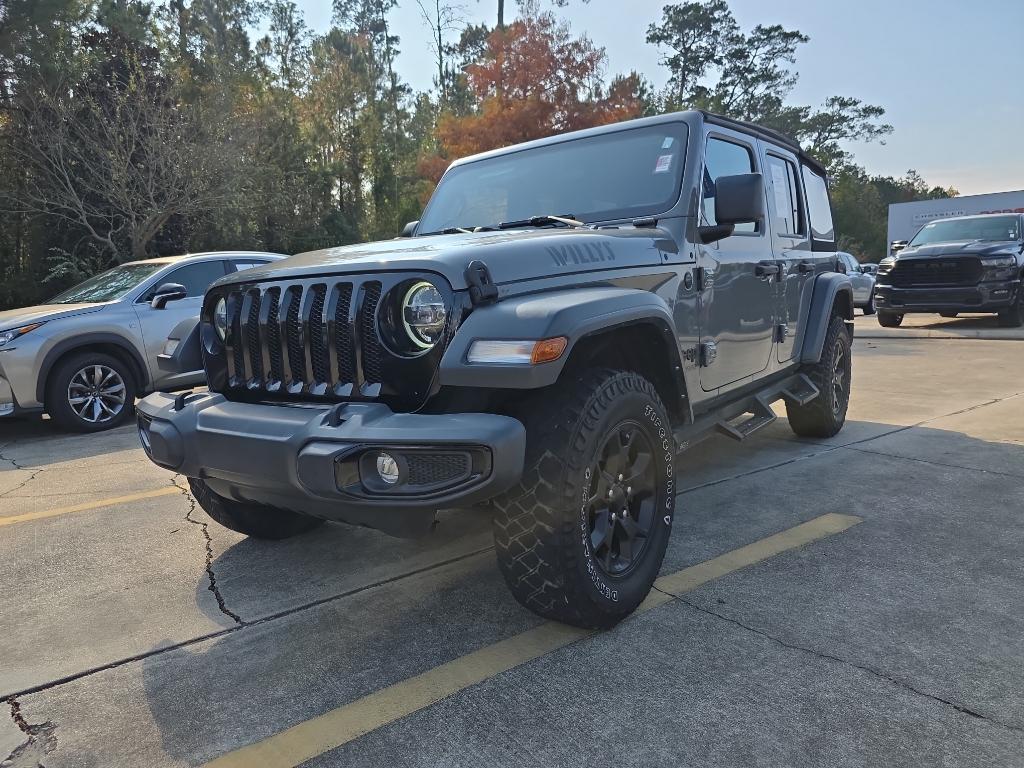 used 2021 Jeep Wrangler Unlimited car, priced at $28,995