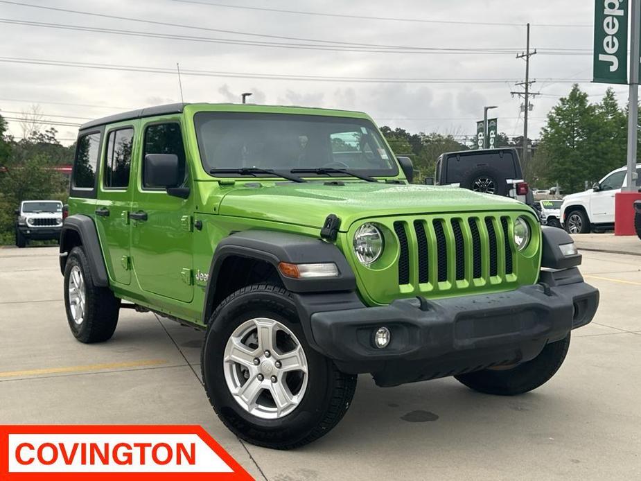 used 2020 Jeep Wrangler Unlimited car, priced at $34,995