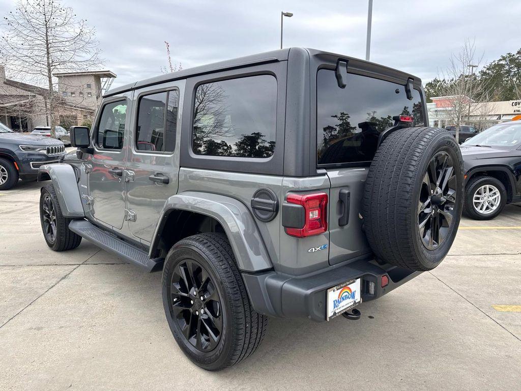 used 2021 Jeep Wrangler Unlimited 4xe car, priced at $34,385