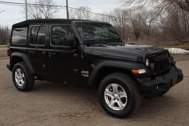 used 2021 Jeep Wrangler Unlimited car, priced at $28,970