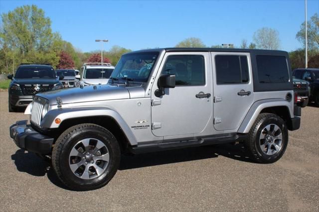 used 2016 Jeep Wrangler Unlimited car, priced at $18,690