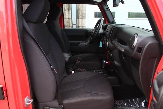 used 2013 Jeep Wrangler Unlimited car, priced at $20,990