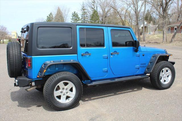 used 2016 Jeep Wrangler Unlimited car, priced at $19,998