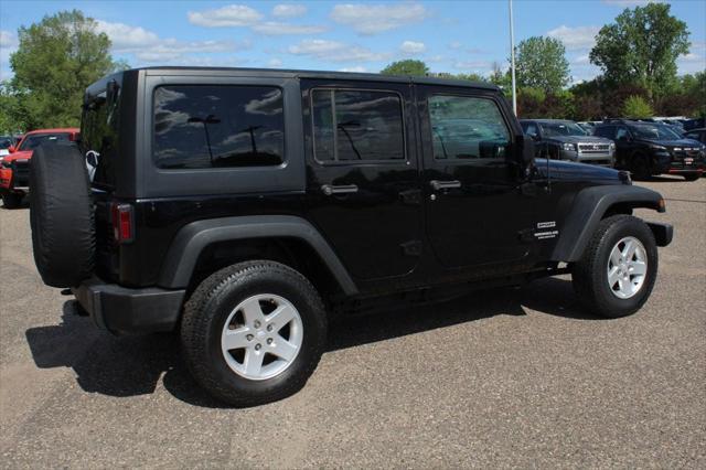 used 2017 Jeep Wrangler Unlimited car, priced at $18,988