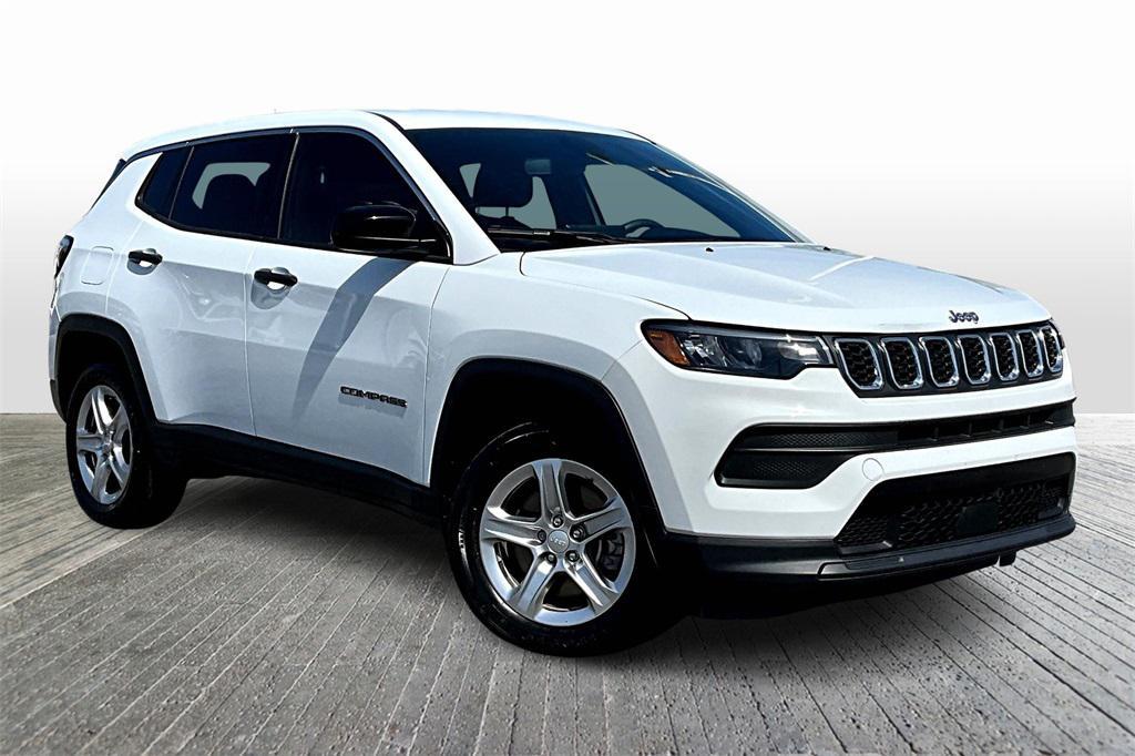 used 2024 Jeep Compass car, priced at $19,495