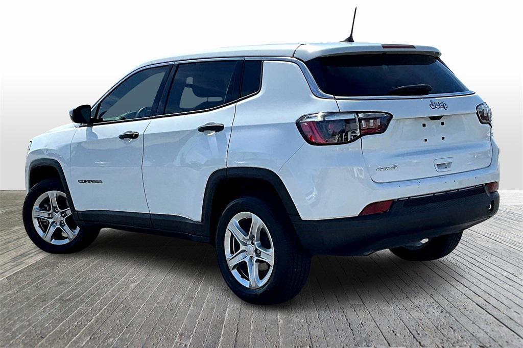 used 2024 Jeep Compass car, priced at $19,495