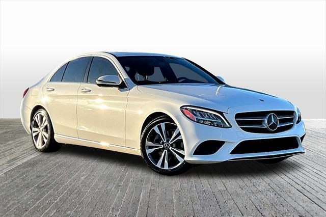 used 2020 Mercedes-Benz C-Class car, priced at $15,890