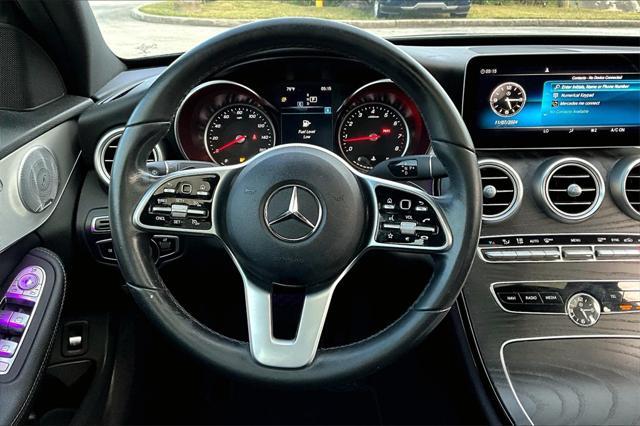 used 2020 Mercedes-Benz C-Class car, priced at $17,990