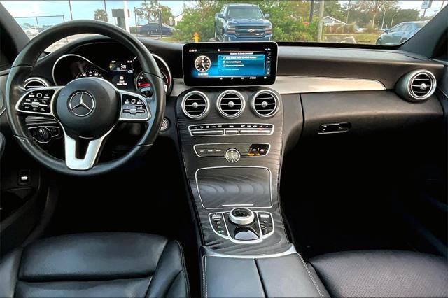 used 2020 Mercedes-Benz C-Class car, priced at $17,990