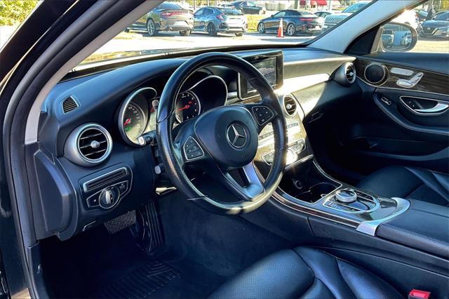 used 2018 Mercedes-Benz C-Class car, priced at $14,999