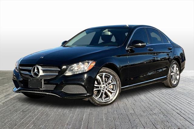 used 2018 Mercedes-Benz C-Class car, priced at $14,999