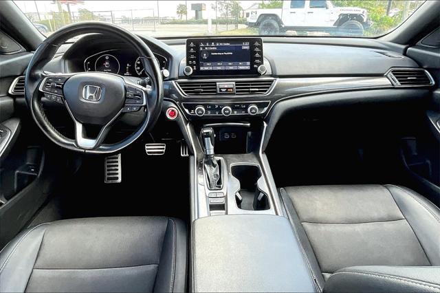 used 2021 Honda Accord car, priced at $19,989