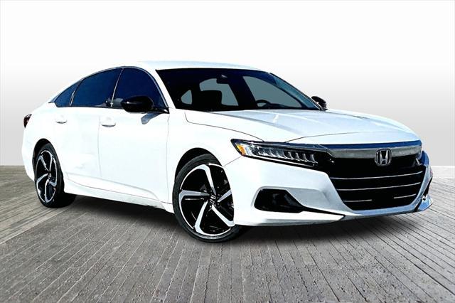 used 2021 Honda Accord car, priced at $19,989