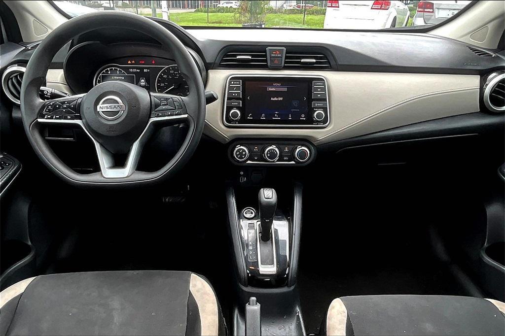 used 2022 Nissan Versa car, priced at $11,195