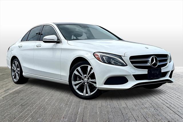 used 2017 Mercedes-Benz C-Class car, priced at $10,990