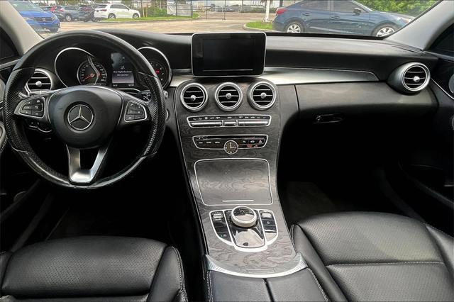 used 2017 Mercedes-Benz C-Class car, priced at $10,990