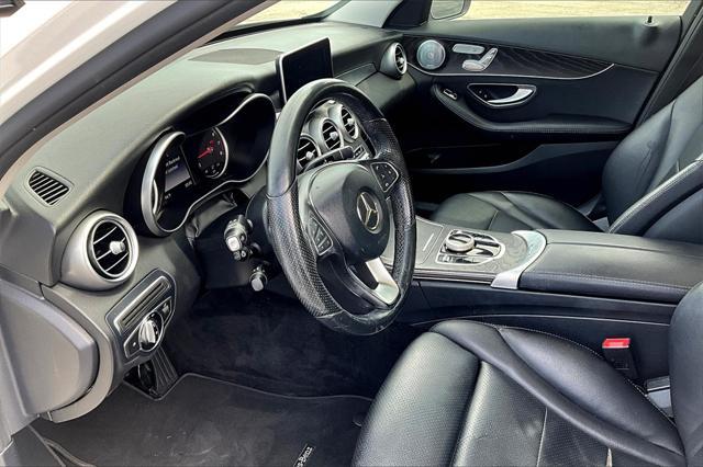 used 2017 Mercedes-Benz C-Class car, priced at $10,990