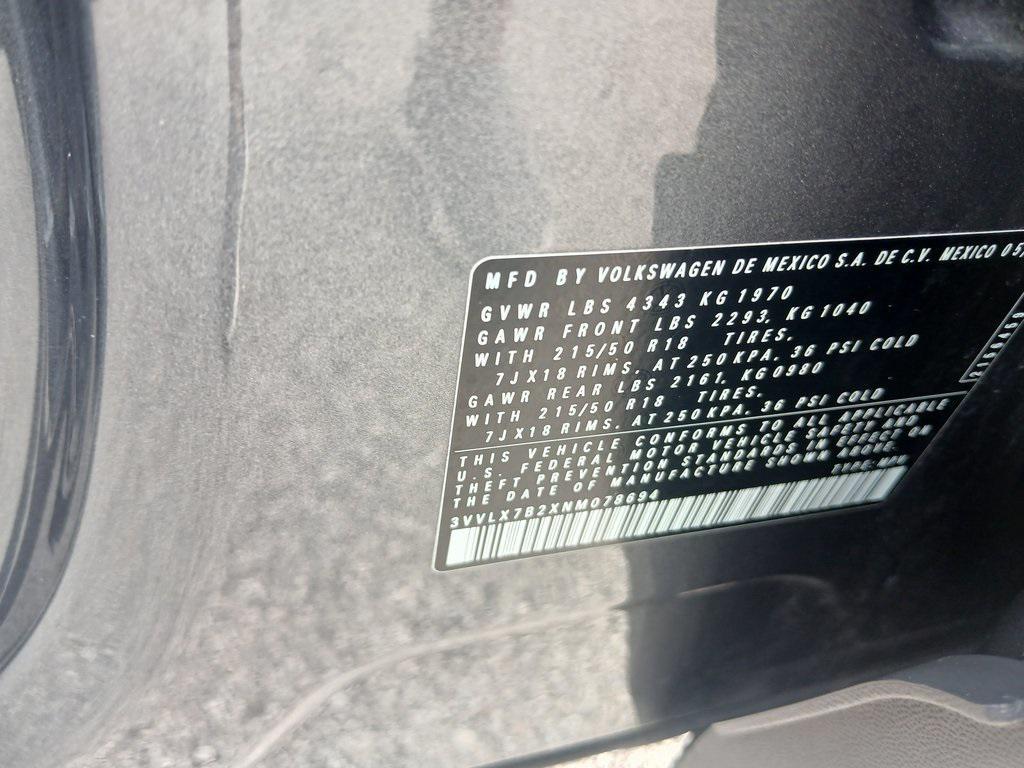 used 2022 Volkswagen Taos car, priced at $17,592