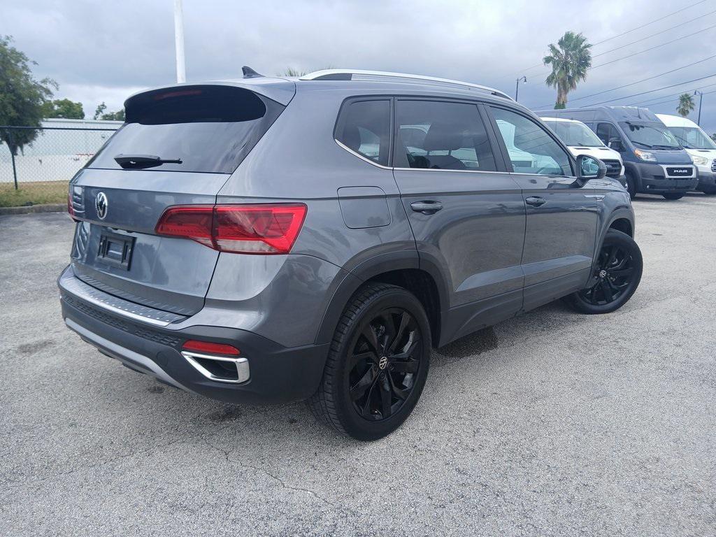 used 2022 Volkswagen Taos car, priced at $17,592