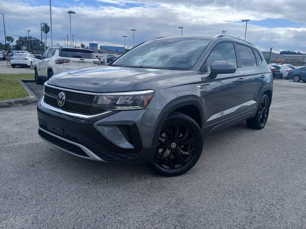 used 2022 Volkswagen Taos car, priced at $17,592