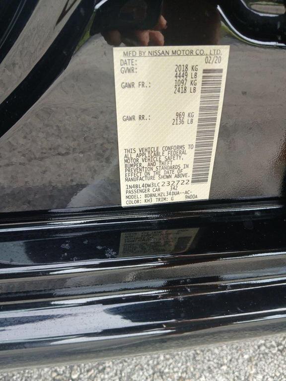 used 2020 Nissan Altima car, priced at $16,995