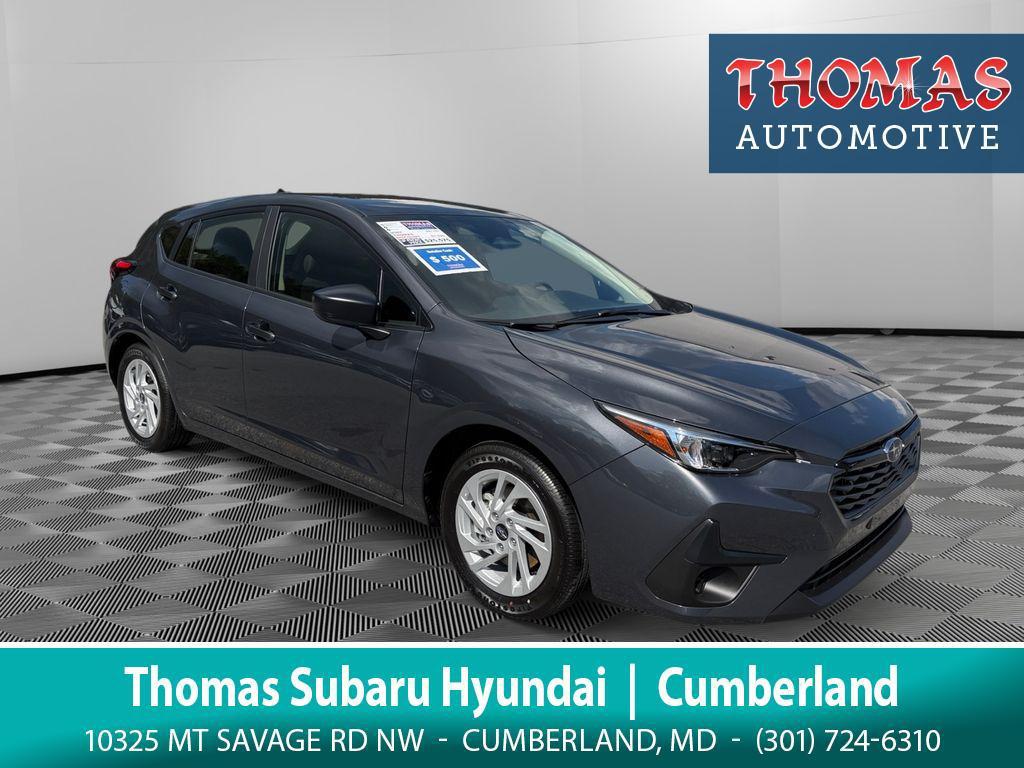 new 2025 Subaru Impreza car, priced at $25,075