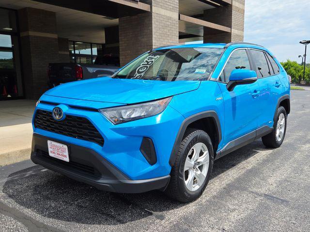used 2021 Toyota RAV4 Hybrid car, priced at $23,920