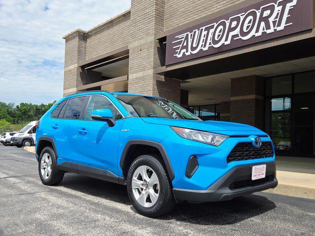 used 2021 Toyota RAV4 Hybrid car, priced at $23,920