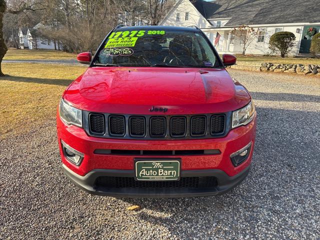 used 2018 Jeep Compass car, priced at $17,975