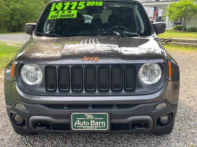 used 2018 Jeep Renegade car, priced at $13,975