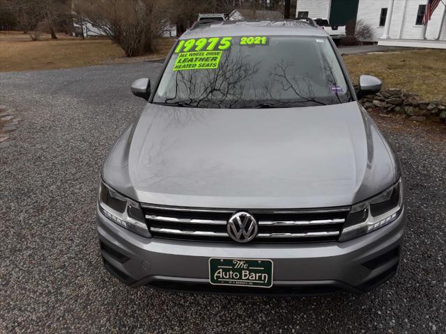 used 2021 Volkswagen Tiguan car, priced at $19,975