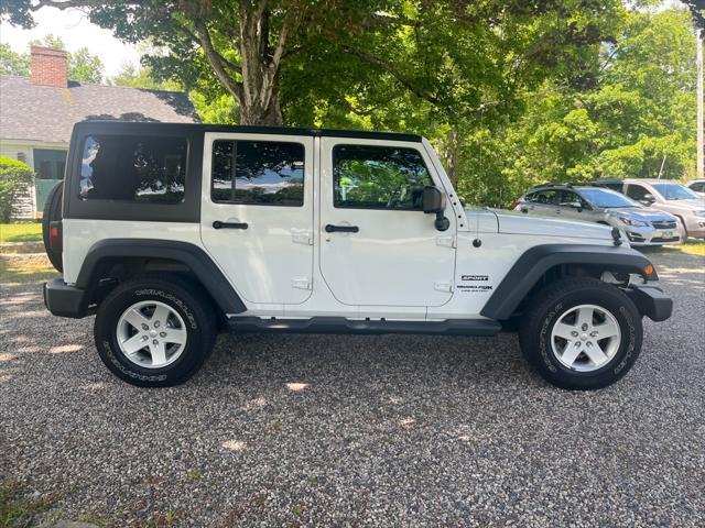 used 2018 Jeep Wrangler JK Unlimited car, priced at $20,975