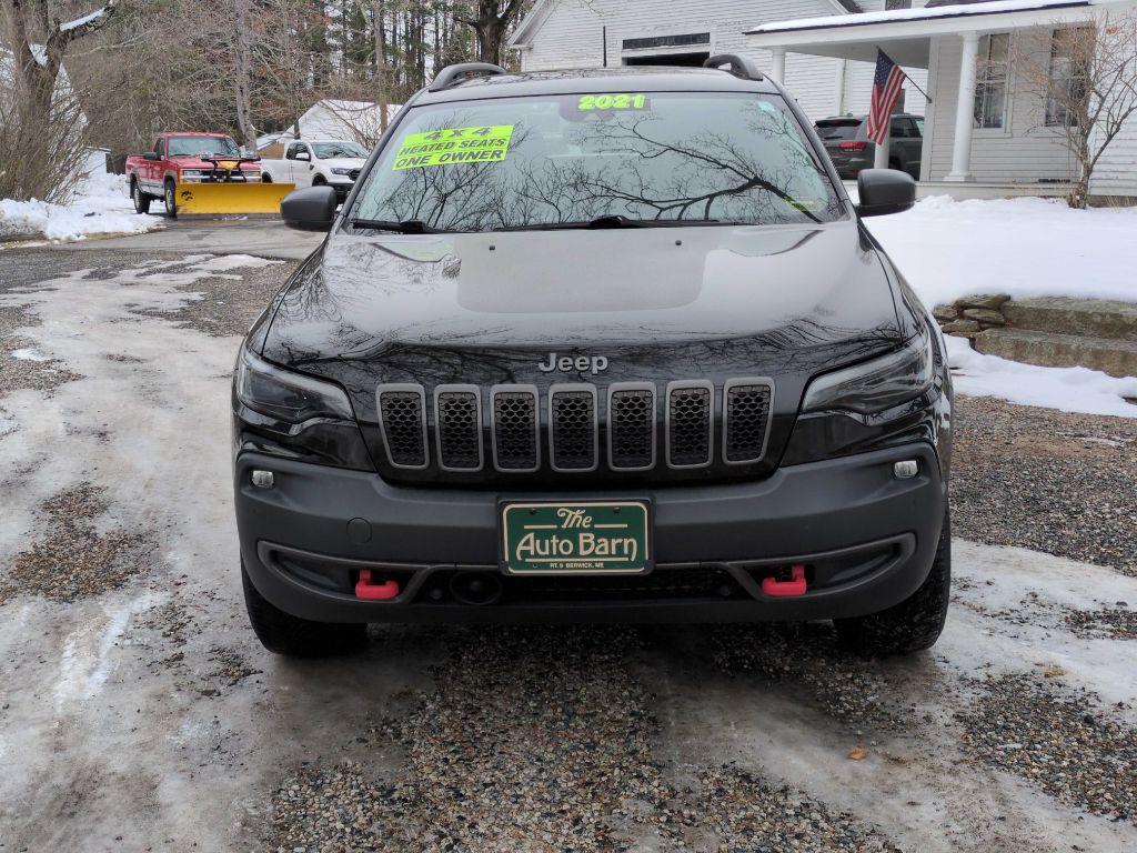 used 2021 Jeep Cherokee car, priced at $21,975