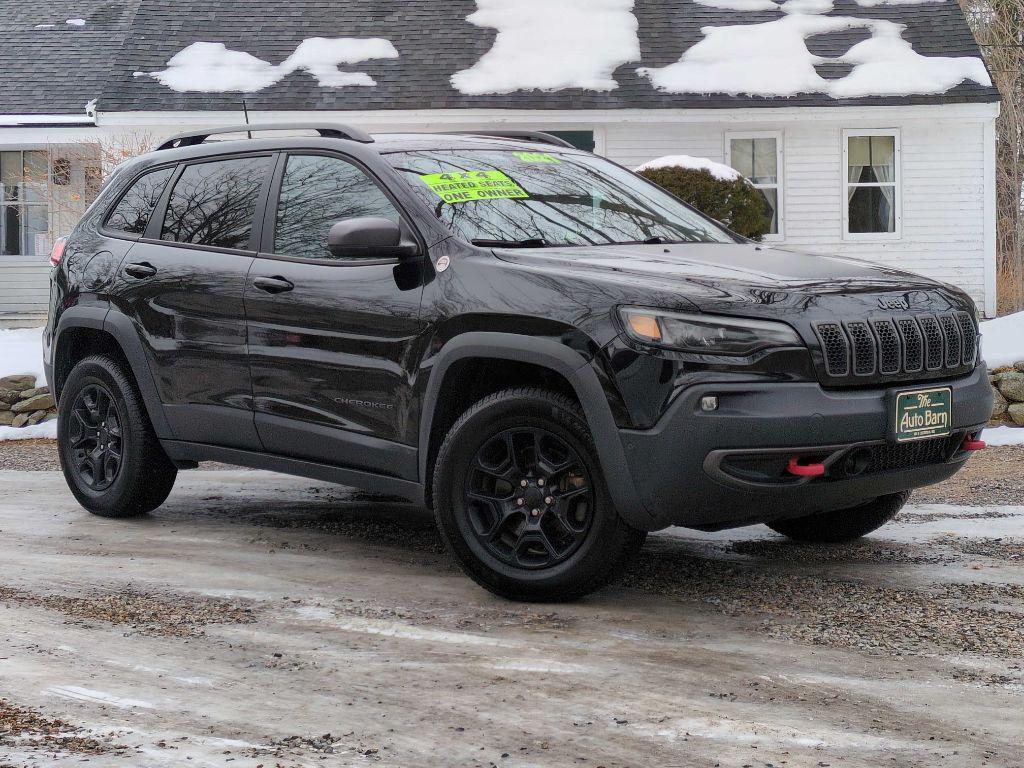 used 2021 Jeep Cherokee car, priced at $21,975