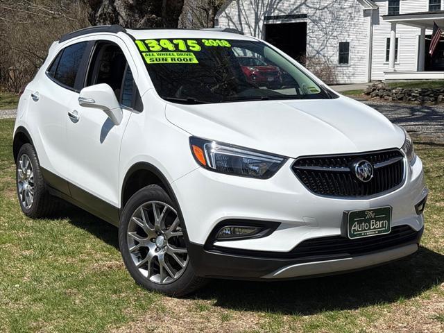 used 2018 Buick Encore car, priced at $13,475