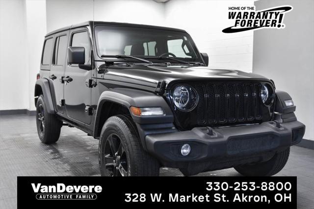 used 2022 Jeep Wrangler Unlimited car, priced at $30,995