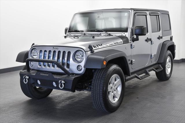 used 2018 Jeep Wrangler JK Unlimited car, priced at $18,518