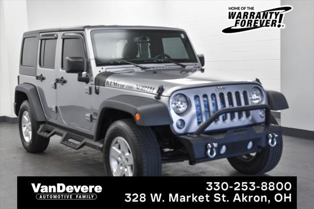 used 2018 Jeep Wrangler JK Unlimited car, priced at $18,110