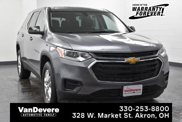 used 2021 Chevrolet Traverse car, priced at $25,623