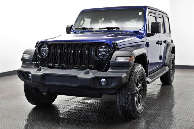 used 2020 Jeep Wrangler Unlimited car, priced at $29,795