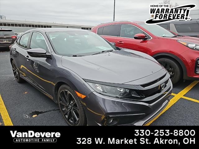 used 2019 Honda Civic car, priced at $19,399